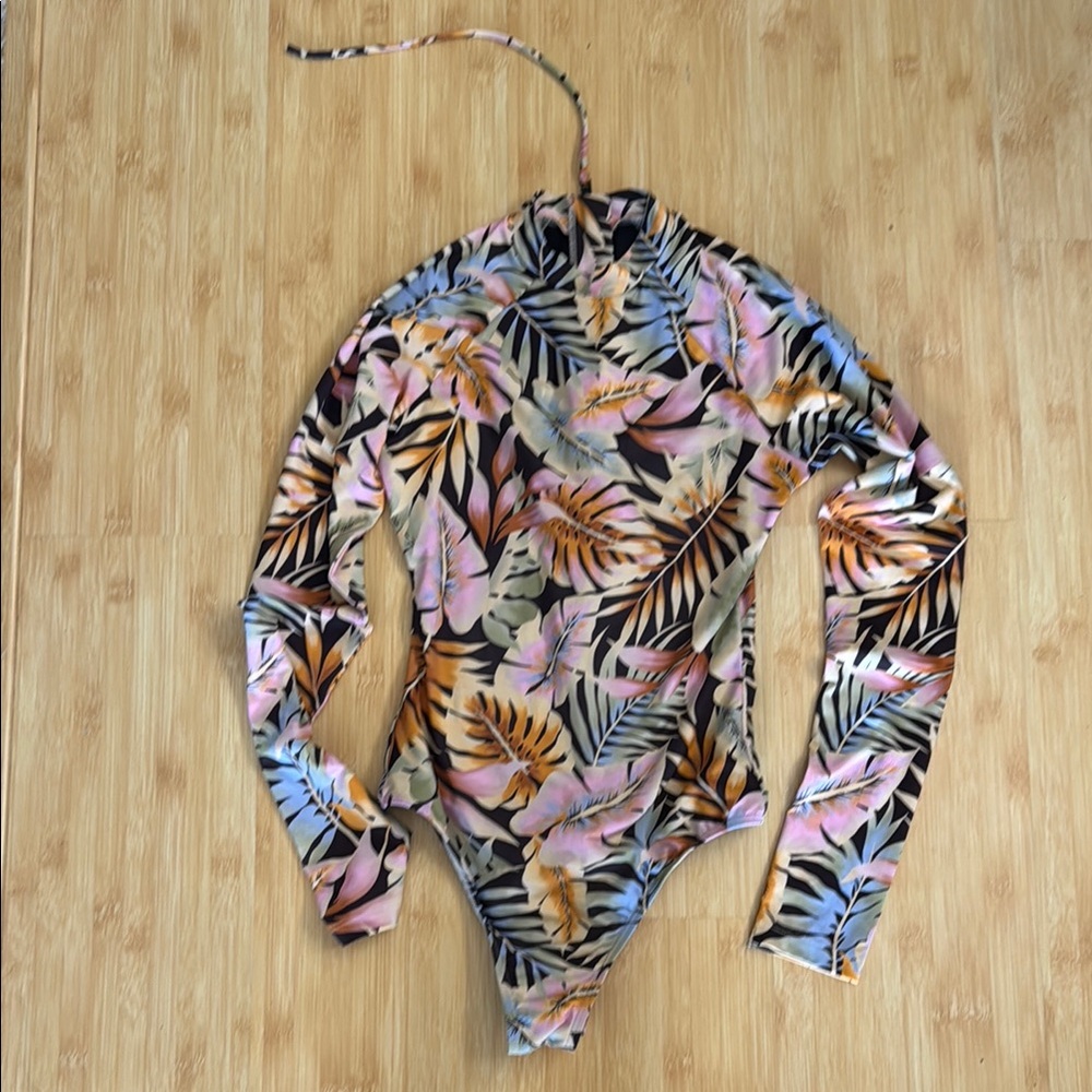 Billabong Tropical Long Sleeve One Piece